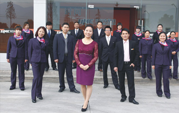 Group photo of company leaders
